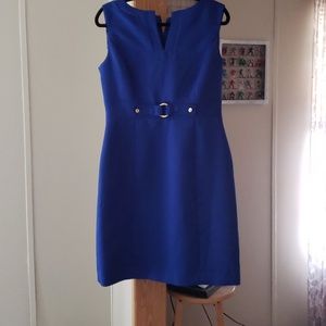 Royal blue dress